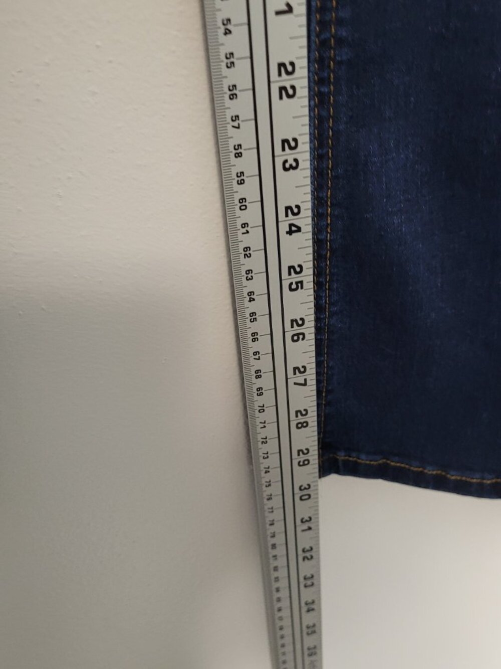 Kancan Dark Indigo Flare Bootcut Jeans rodeo western casual size 32 - Picture 6 of 7